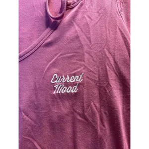 PINK Victoria's Secret Women's L Pink Cutout Strappy V-Neck T-Shirt thumbnail 4