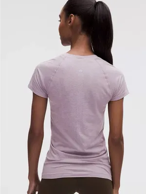 lululemon swiftly Short Sleeve Tee in Light Lavender thumbnail 3