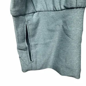 Old Navy Active Cloud94 Boat Neck Crop Top S Go-Dry Foggy Dew Thumbhole Athletic thumbnail 6