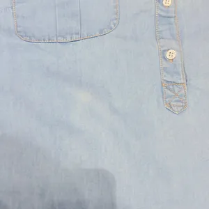 GAP Light Blue Denim Shirt thumbnail 4