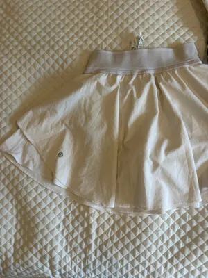 Lululemon Court Rival High-Rise Skirt White thumbnail 5