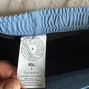 KT by Knix Period Swim Board Dusty Blue Shorts NWOT Size Small thumbnail 5