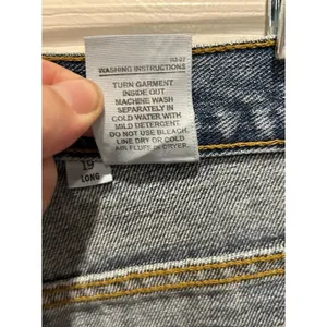 VTG Cruel Girl Relaxed Fit Jeans Womens 19 Long High Rise Blue Medium Wash Denim thumbnail 10