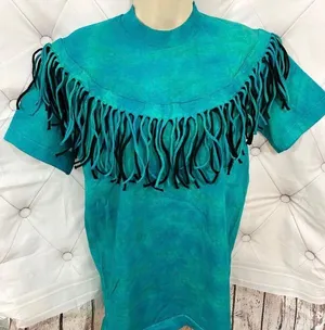 BUFFALO BILLIE’S Wild West Artwear Fringe T-Shirt thumbnail 2