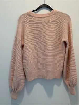 Madewell 100% cashmere V-Neck Sweater size s thumbnail 4