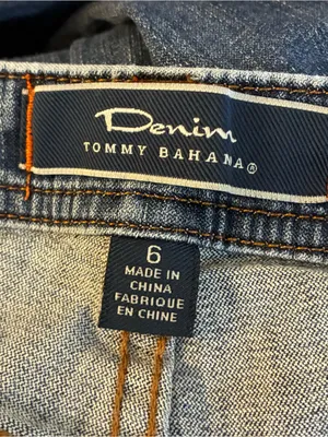 Tommy Bahama Denim Bootcut Jeans Stretch Medium Wash 6 thumbnail 4
