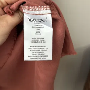 Dear John Denim Wistful Mauve Long Sleeve Button Avery Dress thumbnail 6