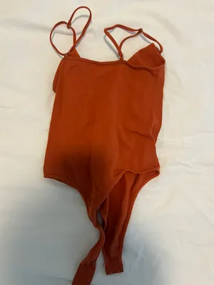 Rust Orange Bodysuit thumbnail 3