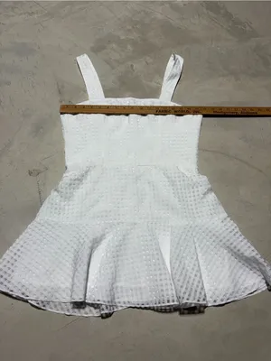 Amanda uprichard Annalise dress White Mini Dress large thumbnail 5