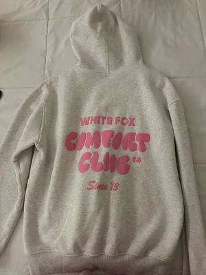 White fox Hoodie thumbnail 2