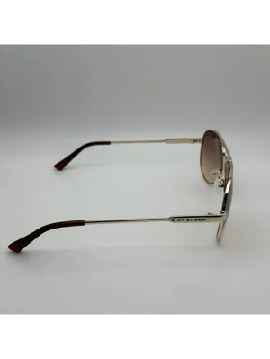G by Guess Aviator Sunglasses with Gradient Brown Lenses thumbnail 8