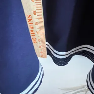 Sailor Dress‎ Flare Blue White Cosplay Costume Anime Nautical Sz Small thumbnail 4