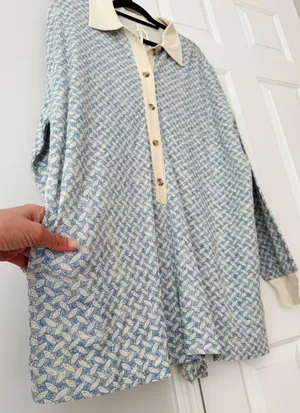 Anthropologie Waffle Cocoon Romper, Size XL thumbnail 8