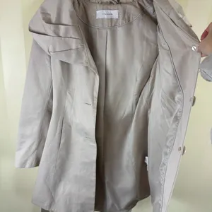 Tahari Cheryl Ottoman Trench Coat thumbnail 5