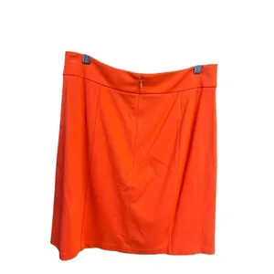 Catherines Orange Blaze Mock Wrap Skirt Sz 8 NWT thumbnail 2