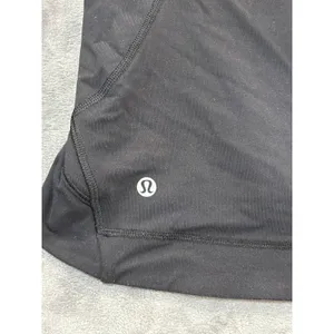 Lululemon Jacket Womens Black Asymmetrical Zip Thumbhole Activewear 2 thumbnail 8
