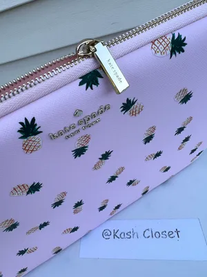 Kate Spade Staci Pineapple Printed Universal 15" Laptop Case Sleeve - Pink Multi thumbnail 7
