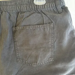 Aerie Charcoal Grey Cotton Lyocell High Waisted Shorts‎ XL Momcore Minimalist thumbnail 11