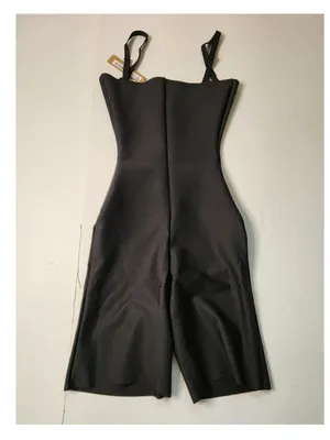 Skims Shapewear Womens small Onyx Body Core Sculpt Open Bust Mid Thigh (G11) thumbnail 2