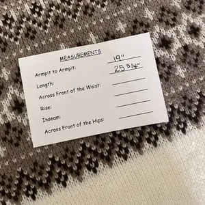 Vintage ROBERT BRUCE Scandinavian Fair Isle Sweater Paul Mage Fairisle Medium thumbnail 9
