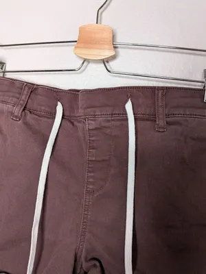 Torrid Womens Burgundy 3.5" weekend mid rise Drawstring Shorts Size 1X thumbnail 5