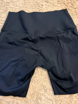 Nike Black Bike Shorts with Swoosh thumbnail 4