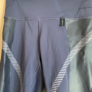 Allyson Felix Athleta Women Size Small Set Blue Athletic Outfit Top Bottom thumbnail 3