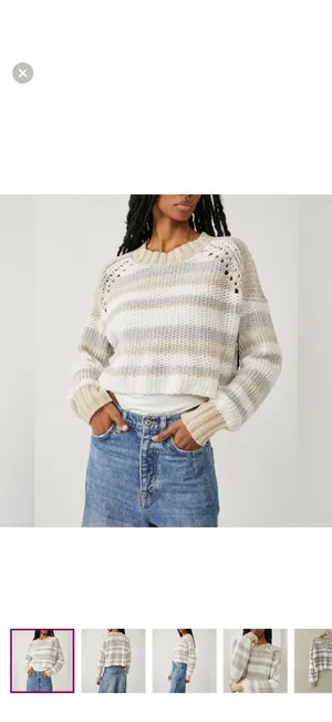 Free People Sweater Knit Chunky thumbnail 8
