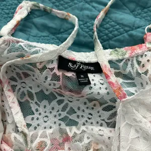 Princess Polly Floral Lace Tank thumbnail 3