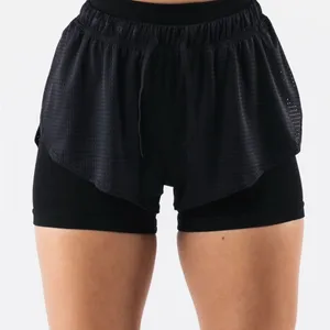 Alphalete Black Mesh Shorts thumbnail 1