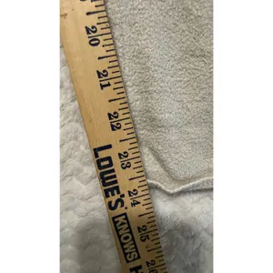 Spiritual Gangster Women Oatmeal Beige Knit Wide Leg Lounge Pants Small 4662 thumbnail 6