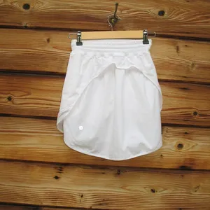 Lululemon Hotty Hot High Rise Skirt White thumbnail 8