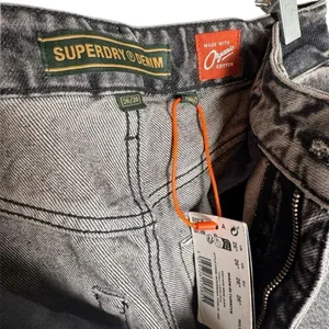 Superdry Vintage Wide Jean Lenox Grey 26/30 NWT thumbnail 6