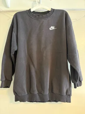 Nike Pullover Sweatshirt Black thumbnail 1