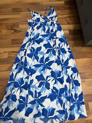 Target Blue Floral Dress thumbnail 4
