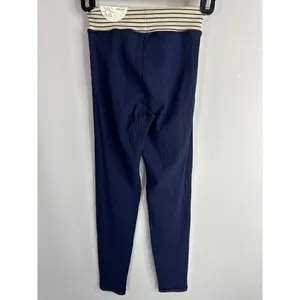 Offline By Aerie 7/8 Hi Rise Navy Blue‎ Ribbed Legging SMALL NWT thumbnail 5