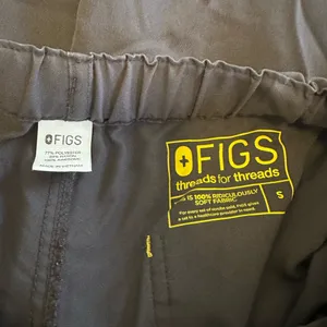 FIGS Gray Straight Leg Scrubs Pants thumbnail 6