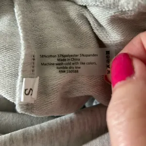 Anthropologie Sundays Womens Derby Jumpsuit‎ Light Heather Grey Sz S Minimalist thumbnail 8