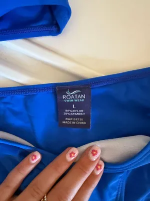 blue bikini Size L thumbnail 2