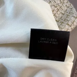 Badgley Mischka White Gold Tweed Boat Neck Cap Sleeve Sheath Dress Size 0 thumbnail 10