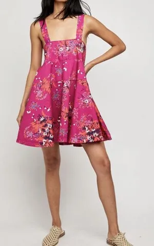 Free People Floral Dress thumbnail 1