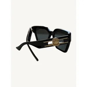 Versace VE4458 GB1/87 Black Gold Medusa Sunglasses NWT thumbnail 6