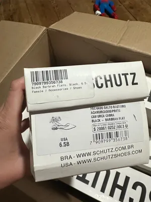 NWT Schutz Barbrah suede wrap ankle flats black 6.5 thumbnail 4