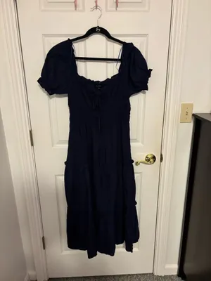 blue dress Size L thumbnail 3
