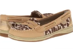 Sperry Top-Sider Pennyfish Leopard Flat Shoes Size 8 thumbnail 1