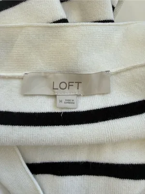 LOFT Knit Midi Dress Size Medium thumbnail 4