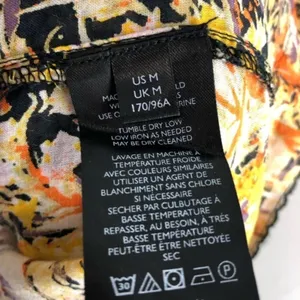 Free People Boho Floral Cool Meadow Printed Top in Midnight Combo Medium NEW thumbnail 11