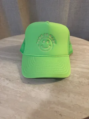 Friday + Saturday Take It Easy Trucker Hat | OS thumbnail 2