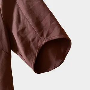 Universal Standard Moriah Brown V-Neck‎ Twill Dress Size 2XS (6-8) Minimalist thumbnail 5