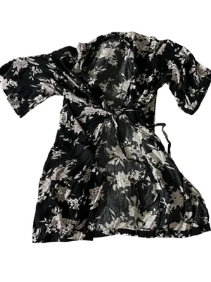 Spiritual Gangster Floral Kimono Robe thumbnail 3